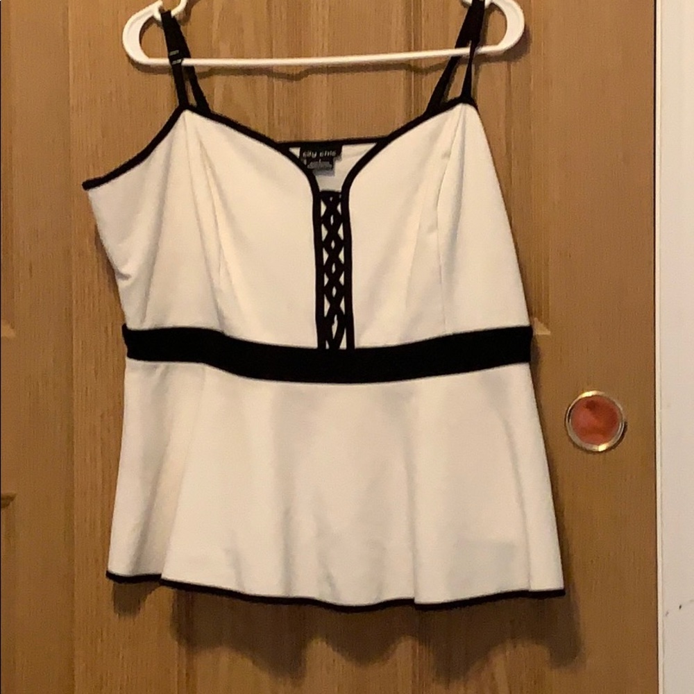 City chic top